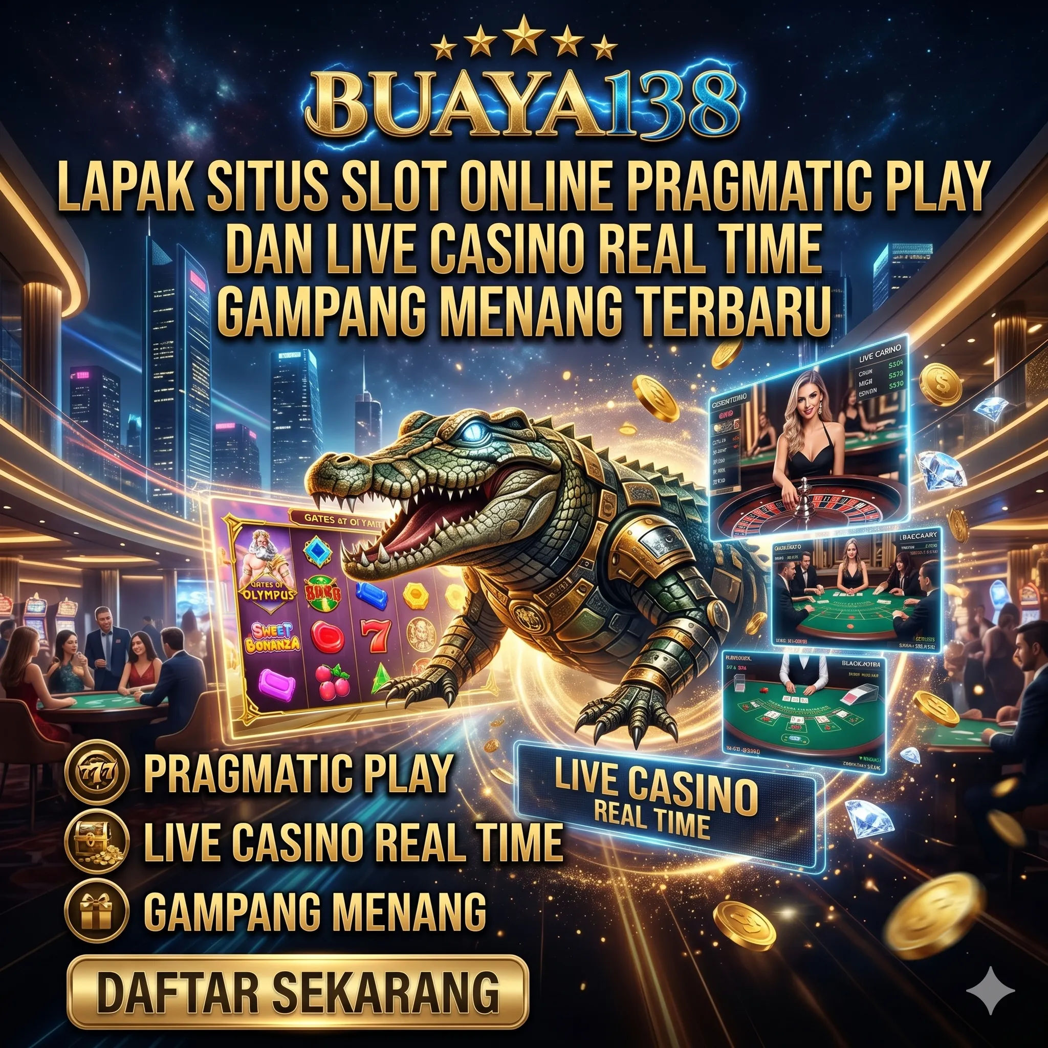 BUAYA138 Lapak Situs Slot Online Pragmatic Play